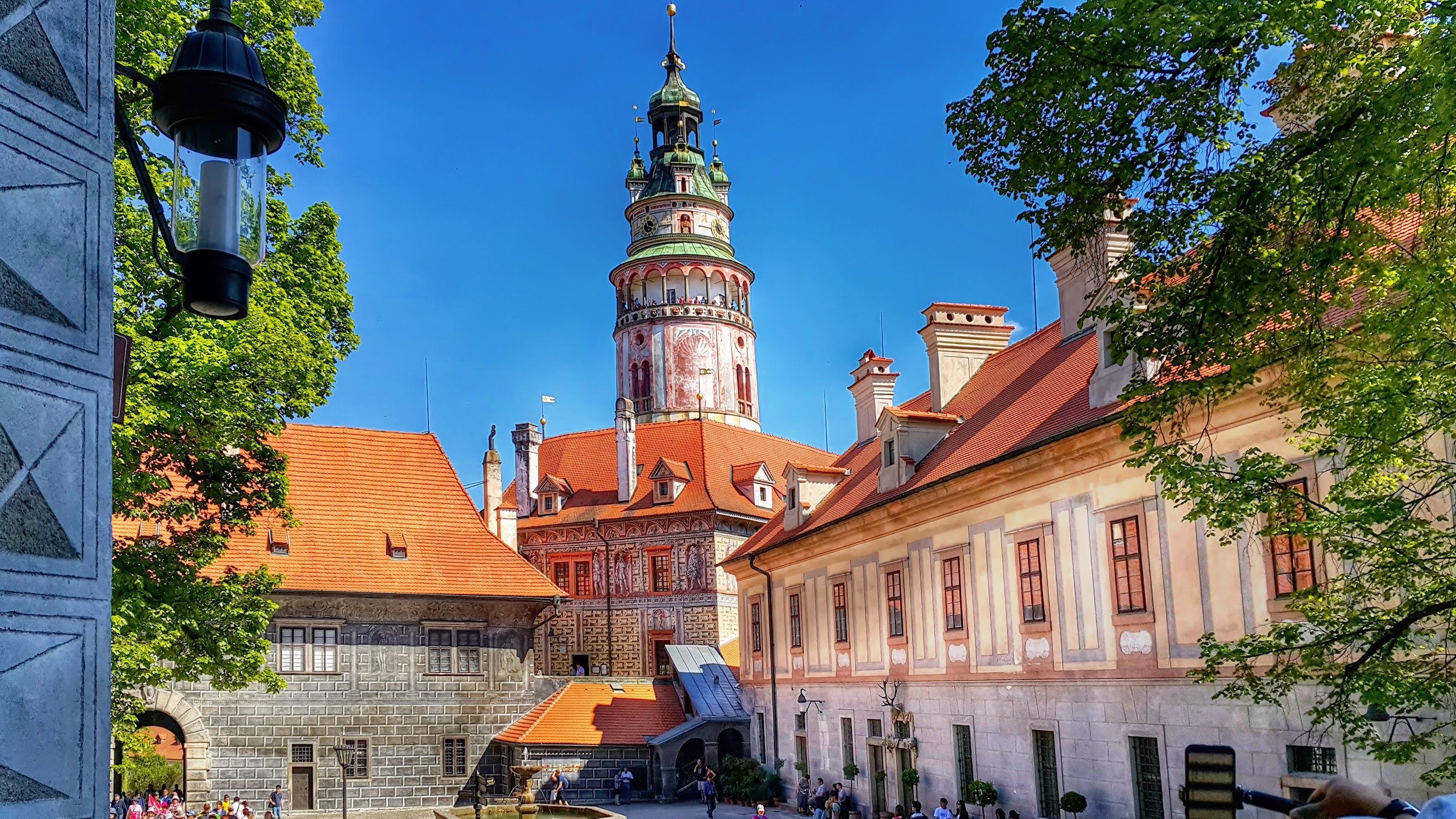 Český Krumlov Castle Tower
